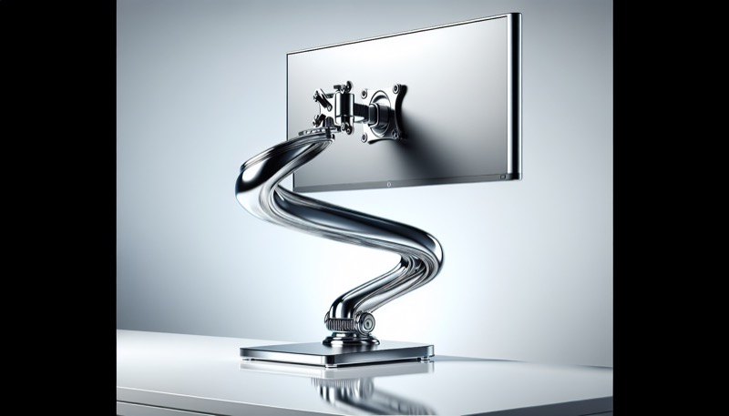 Ergotron LX Premium Monitorarm aus poliertem Aluminium