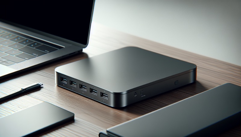 Anker PowerExpand Elite USB-C Docking Station im Homeoffice