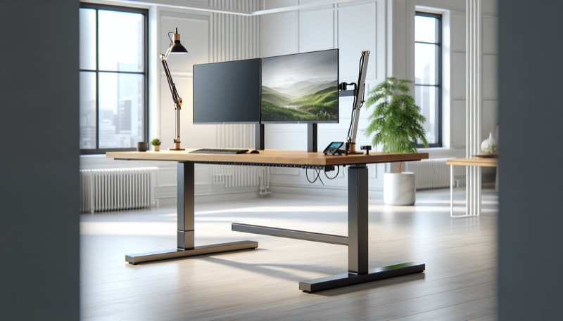 Flexispot E7 Pro Stehschreibtisch im modernen Homeoffice